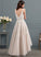 Bow(s) Tulle Wedding Ally Dress Wedding Dresses Lace With A-Line Asymmetrical V-neck