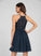 With Chiffon Homecoming Short/Mini A-Line Lace Homecoming Dresses Riley Dress V-neck