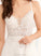 Wedding Dresses Dress With A-Line Sequins Floor-Length Wedding Jessica V-neck