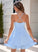 A-Line Short/Mini Taylor Homecoming V-neck Homecoming Dresses Dress
