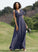 Fabric Length A-Line V-neck Floor-Length Straps Silhouette Neckline Charlie V-Neck Sleeveless Empire Waist Bridesmaid Dresses