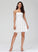 Lace Homecoming Dresses Square Homecoming Renee Neckline A-Line Dress Short/Mini