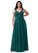 Claudia Natural Waist A-Line/Princess Sleeveless Floor Length Straps Bridesmaid Dresses