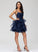 Scoop Dress Homecoming Dresses Short/Mini Tulle Ball-Gown/Princess With Lace Homecoming Neck Cherish Sequins