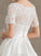 Satin Pockets Neck Scoop With Beading Wedding Dresses Ball-Gown/Princess Court Wedding Train Dress Sequins Katie