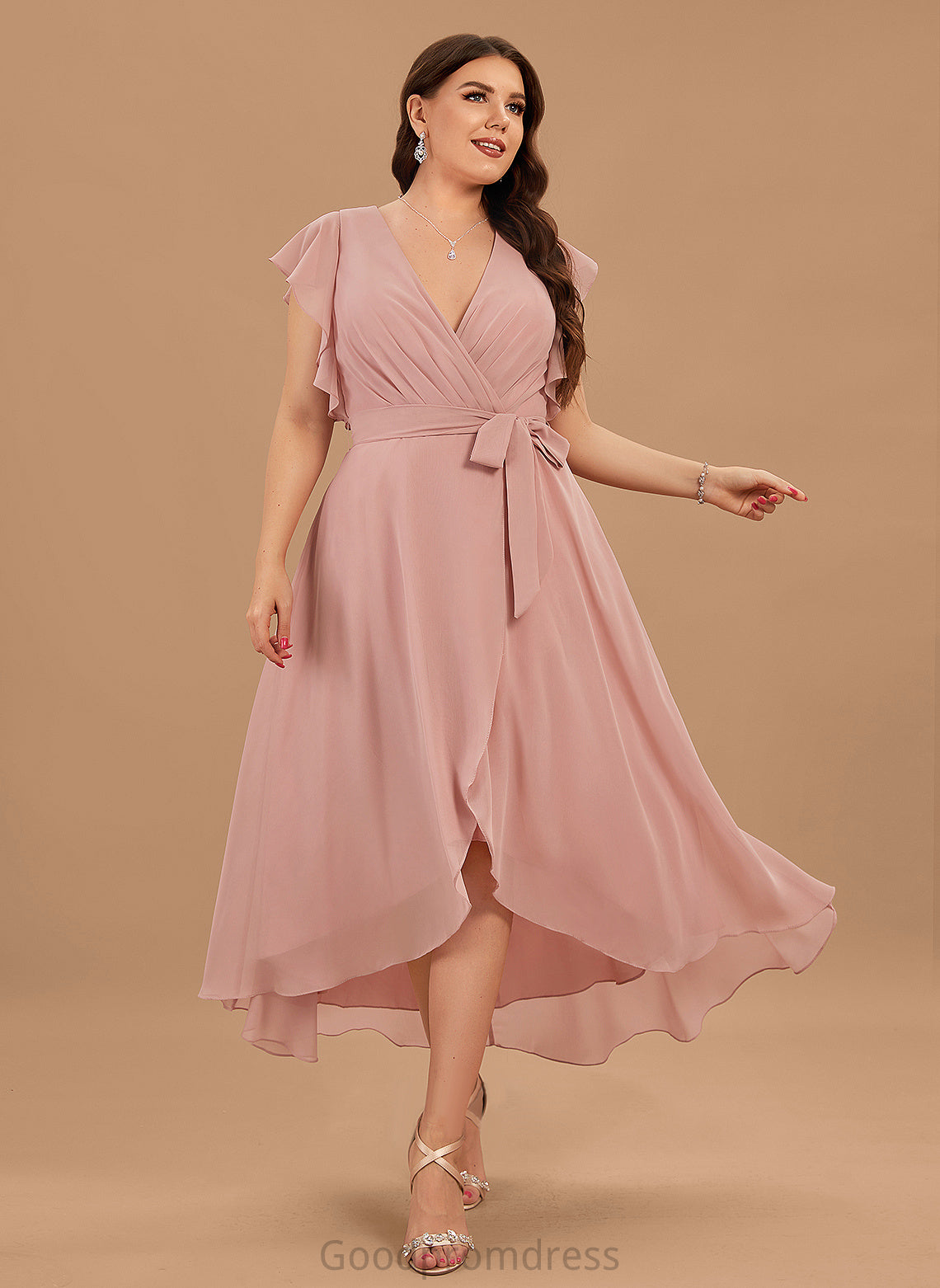 Formal Dresses Dresses Chiffon Jill V-Neck A-line