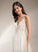 Thirza Tea-Length V-neck Dress Wedding A-Line Wedding Dresses
